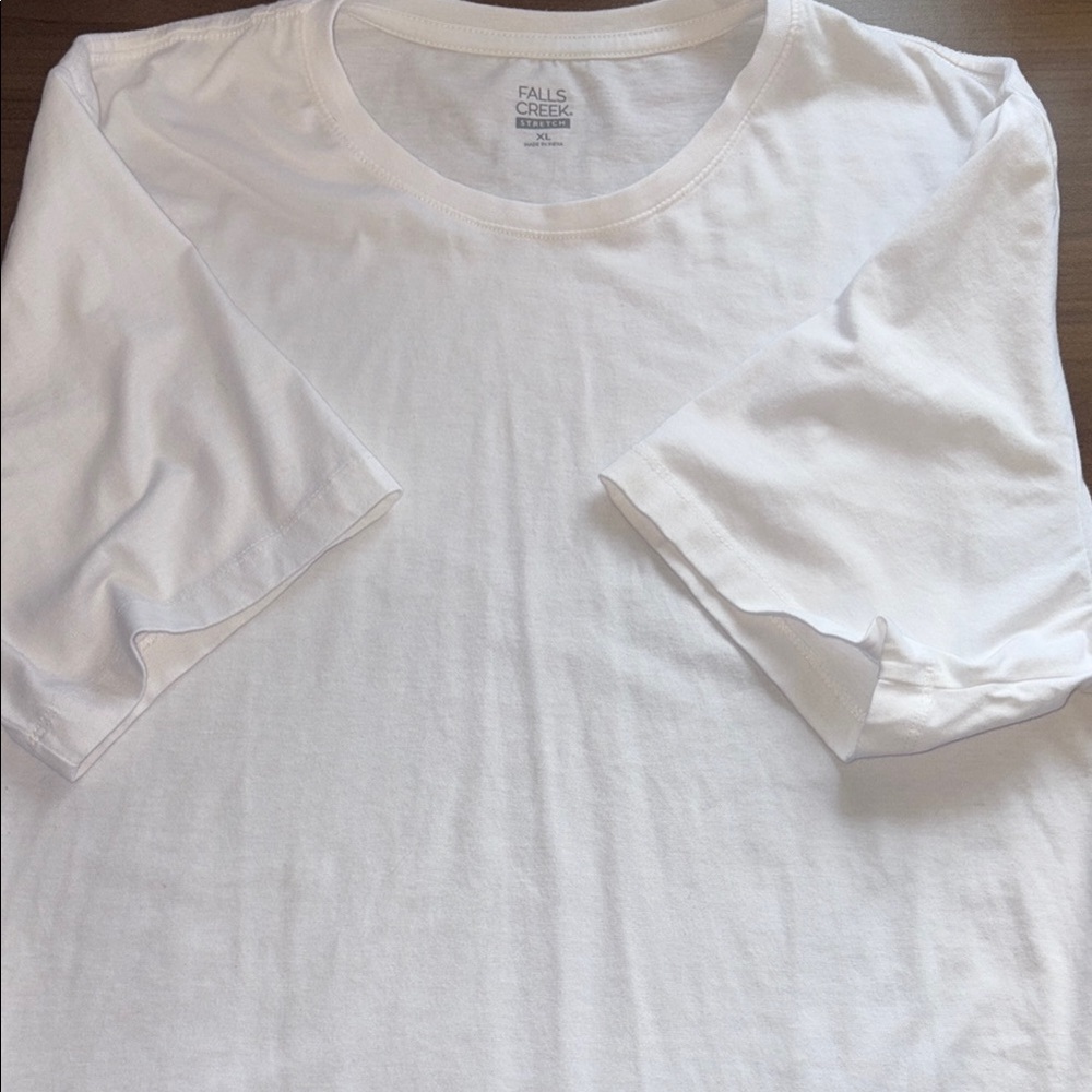 Falls Creek Men's White T-Shirt